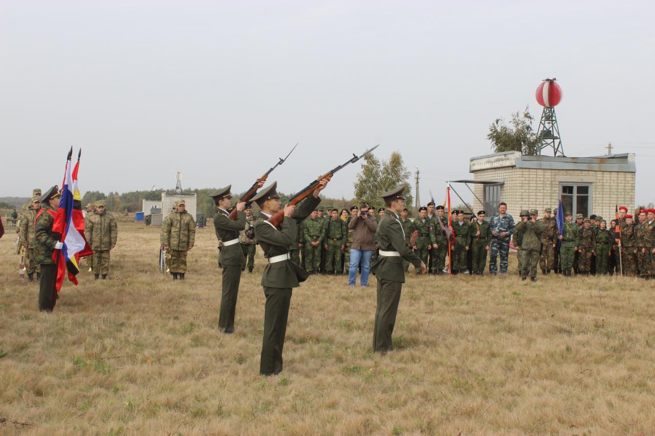 В Курске открылись военно-патриотические сборы
