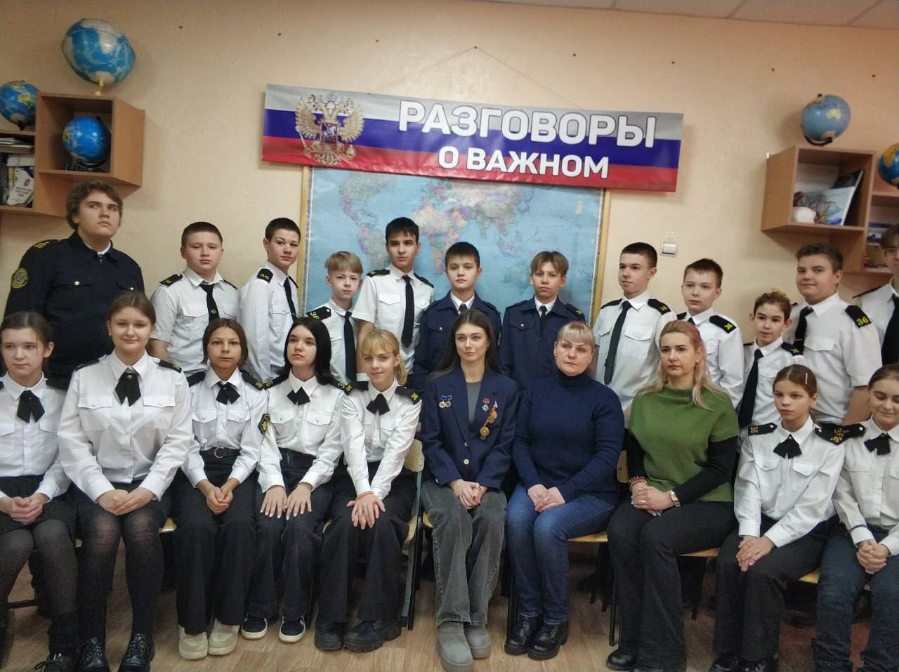 Для кадетов МБОУ СОШ№36 г. Симферополя прошла акция «Им наша память лучшая награда!»