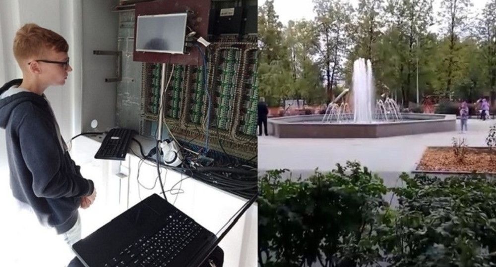 Уральский школьник утер нос опытным программистам и сам смог починить фонтан