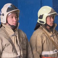 Спасшего детей пожарного наградили в Талдыкоргане